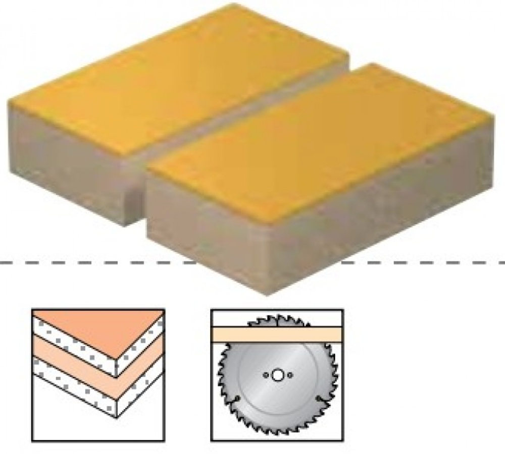 Пильный диск DIMAR по ДСП и МДФ  D250 x 30 x 3,2 Z80 MS 90106106