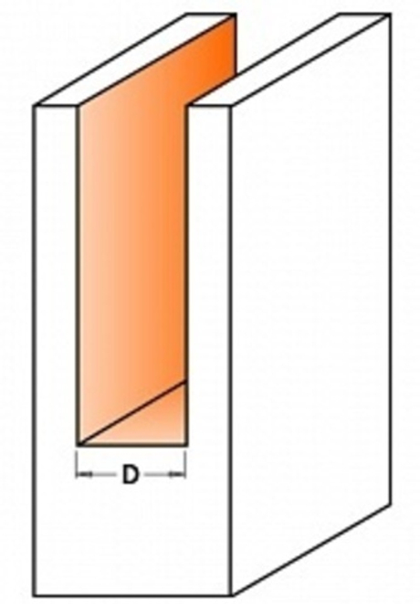 Фреза пазовая серия 912 S=8 D= 12 x 31,7 x 60 CMT 912.120.11
