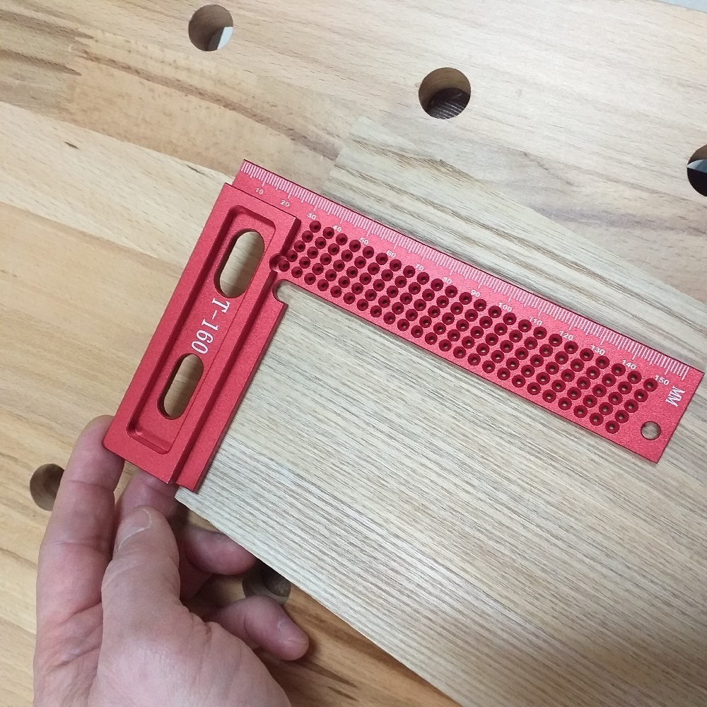 ХИТ! Угольник разметочный 160 мм Woodwork MGR-160