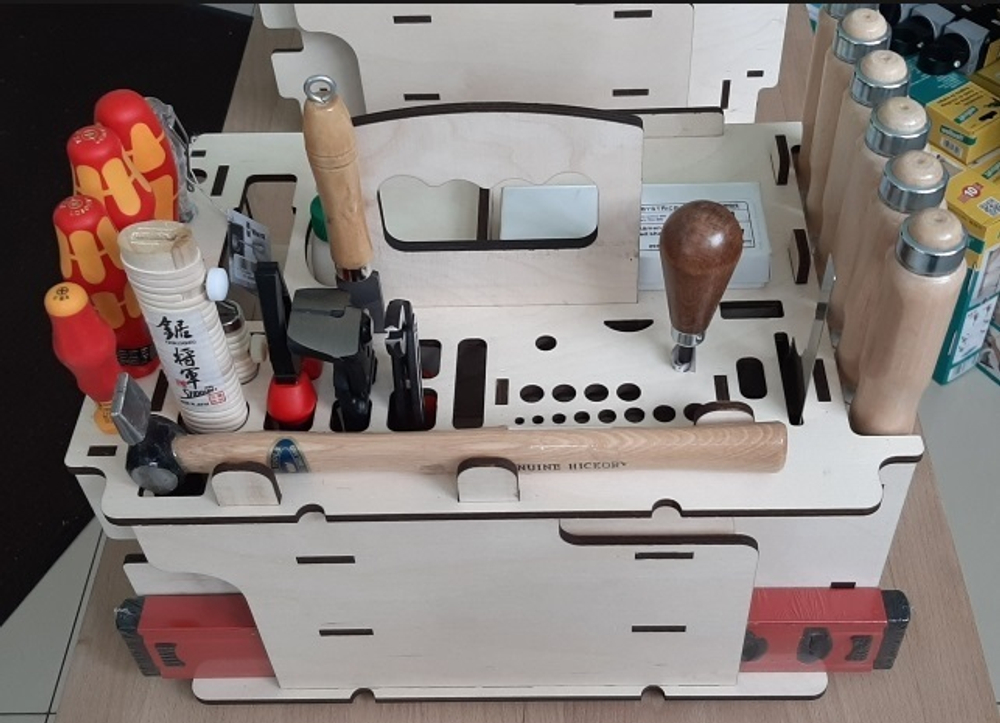Вкладыш органайзер деревянный (подходит для систейнера Festool  SYS3 M 337) ArMa-18