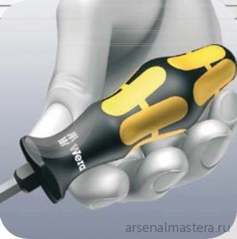 Набор 6 предметов ОТВЕРТКИ силовые с подставкой, PZ 1 x 80 / 2 x 100, SL 0.6 x 3.5 x 80 / 0.8 x 4.5 x 90 / 1 x 5.5 932 / 918 / 6 018287 WERA WE-018287