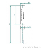 ХИТ! Универсальный удлинитель для фрез 6 мм D14 L100 S12 WPW TXL0602