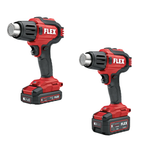 Новинка! Аккумуляторный фен FLEX HG 530 18, 2 уровня температуры 260 и 530°C, 2 настройки воздушного потока 531493