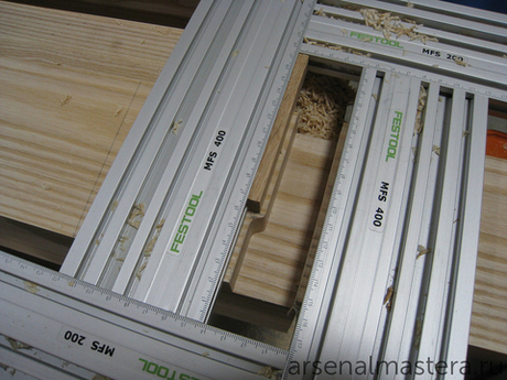 Фрезерный шаблон, комплект FESTOOL MFS 400 492610