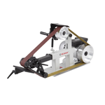 Новинка! Станок шлифовальный ленточный BELMASH BGM-822 220В 1,5 кВт, для обработки металла и дерева S351A