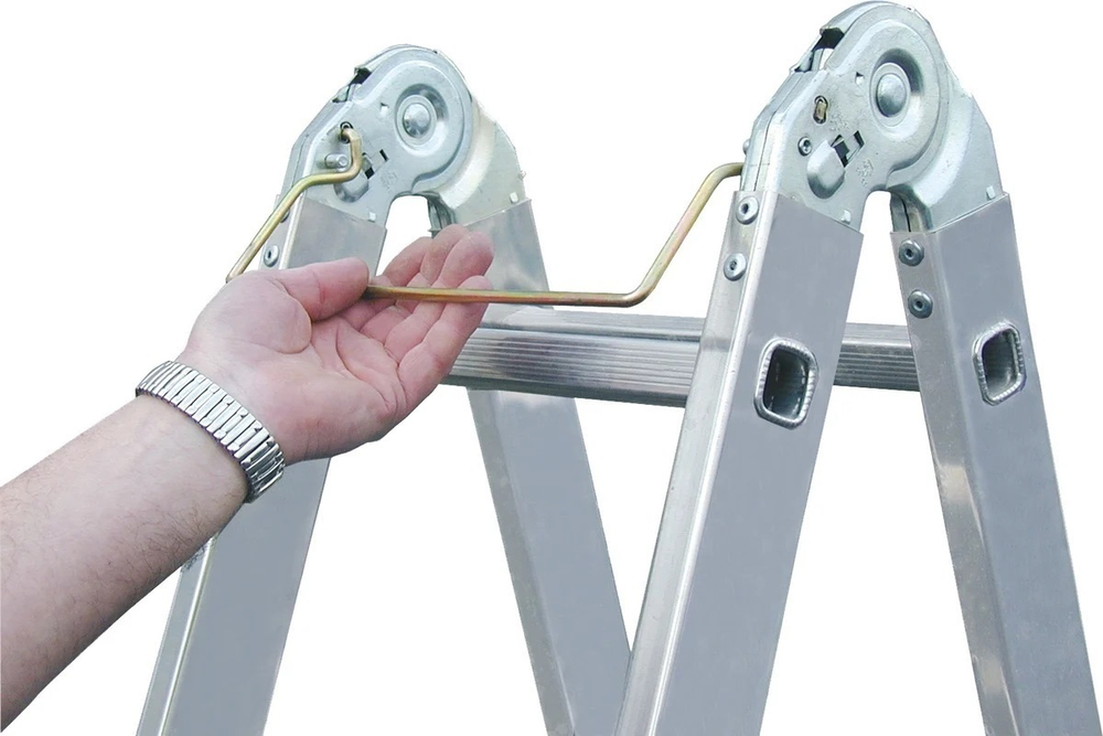 Новинка! Универсальная шарнирная лестница STABILO 4 х 4 Krause 123527