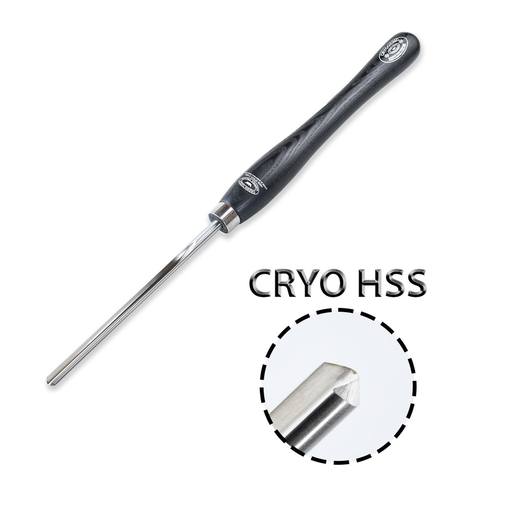 Новинка! Резец токарный Crown Cryo HSS, Bowl Gouge, 10 мм, рукоять 354 мм М00022078