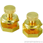 ХИТ! Упоры для угольника (линейки) Brass Stair Gauges М00008047 Swanson SG0020