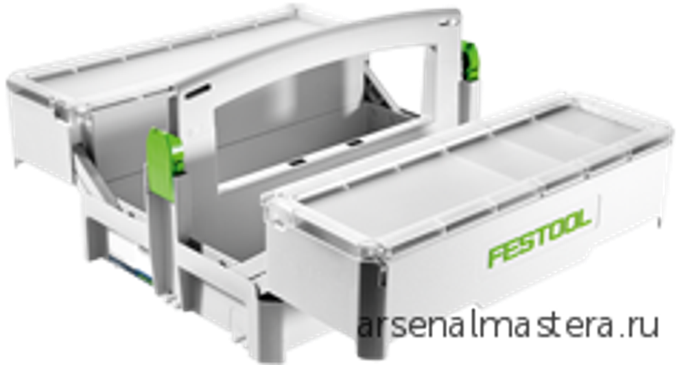 Контейнер для хранения мелких деталей Systainer Систейнер FESTOOL SYS-StorageBox SYS-SB 499901
