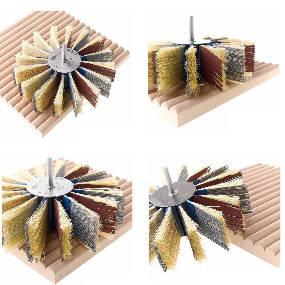 Новинка! Набор для шлифовки DE-TERO МДФ Прямолинейные фрезеровки 325420