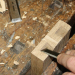 ЦЕНЫ НИЖЕ ХИТ! Стамеска косая левая с ручкой 26 мм Wood Line Plus Narex 811176