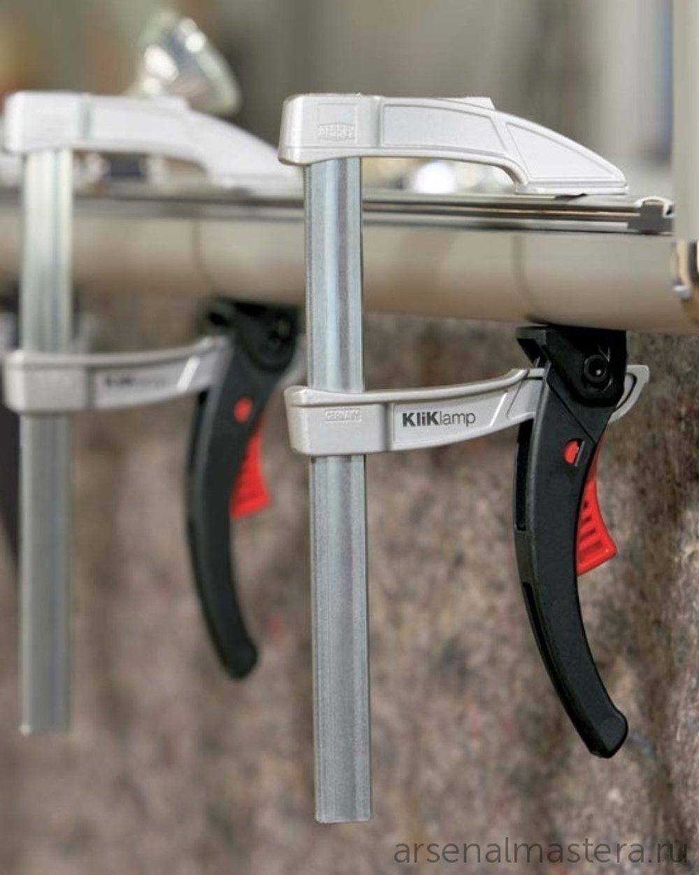 АКЦИЯ 2025! Легкая быстрозажимная струбцина KliKlamp BESSEY BE-KLI16