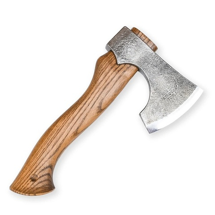 Топорик походный малый ПЕТРОГРАДЪ модель Рославль 5 топорище н23 с изогнутой ручкой М00017596