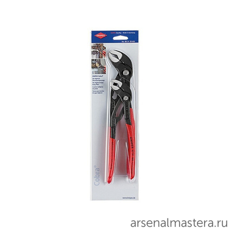 Набор клещей переставных 2 шт COBRA KNIPEX KN-003120V01