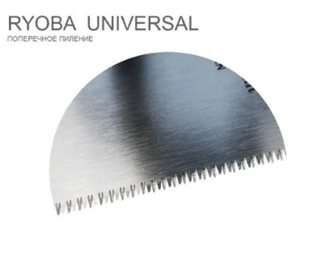 УСПЕЙТЕ КУПИТЬ ХИТ! Пила универсальная Shogun Ryoba Universal Rip / Cross / Slant 210 мм искусственный ротанг Miki Tool MC-2421H М00016314
