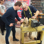 Токарный станок профессиональный по дереву 230 В 1,3 кВт Powermatic PM2014 1792014-RU