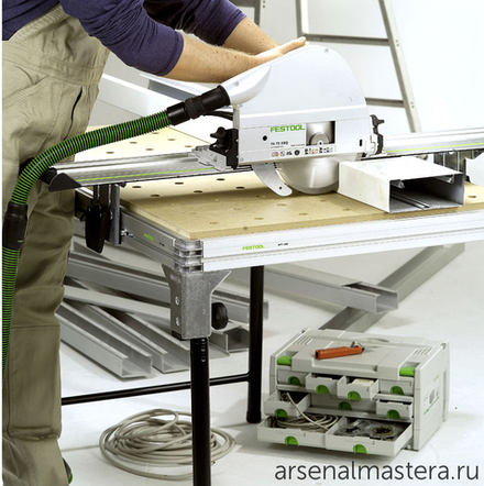 Пила погружная FESTOOL 1,6 кВт с шиной - направляющей FS 1400/2 в систейнере TS 75 EBQ-Plus-FS 561512