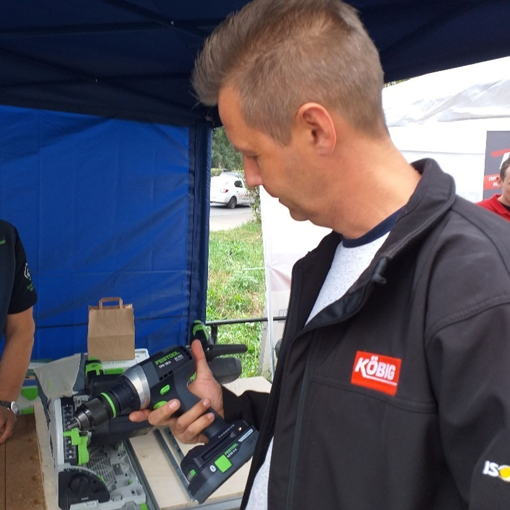 ХИТ! Аккумуляторная ударная дрель - шуруповёрт FESTOOL QUADRIVE TPC 18/4 I-Basic 575604