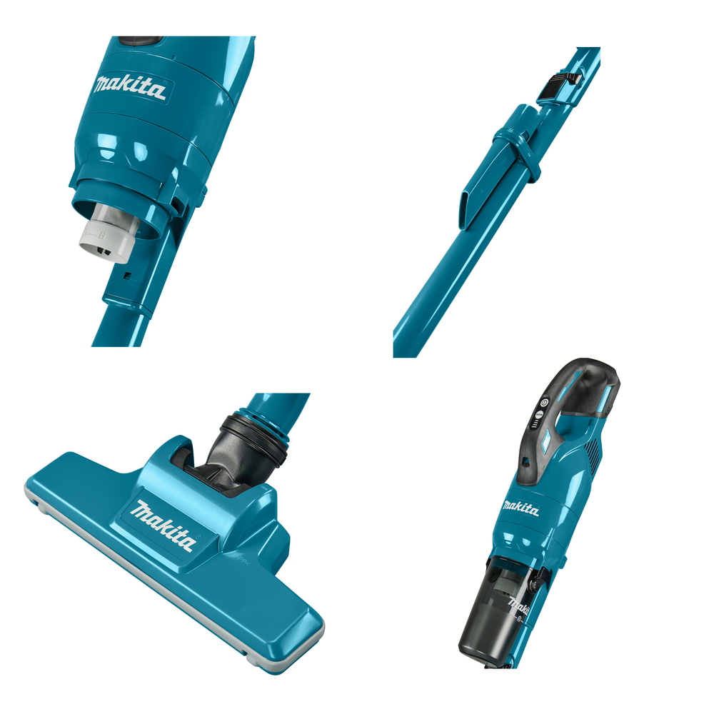 Новинка! Аккумуляторный пылесос Makita DCL 286 FZ серия LXT BL 18В, 100 Вт, циклон, 18 кПа, бак 0,25 л, для сухой уборки машины, дома DCL286FZ