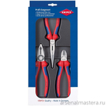 ХИТ! Набор ШГИ в ложементе 3 шт KN-0302180 / 2612200 / 7002160 KNIPEX KN-002011