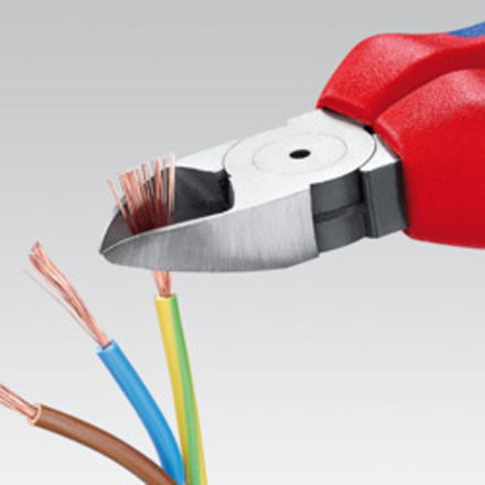 Бокорезы 160 мм, фосфатированные, обливные ручки, 70 01 160 KNIPEX KN-7001160SB