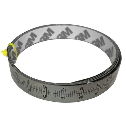 ХИТ! Линейка самоклеящаяся длина 0,6 м, ширина 12,5 мм с двунаправленной шкалой Woodwork RUL-06G