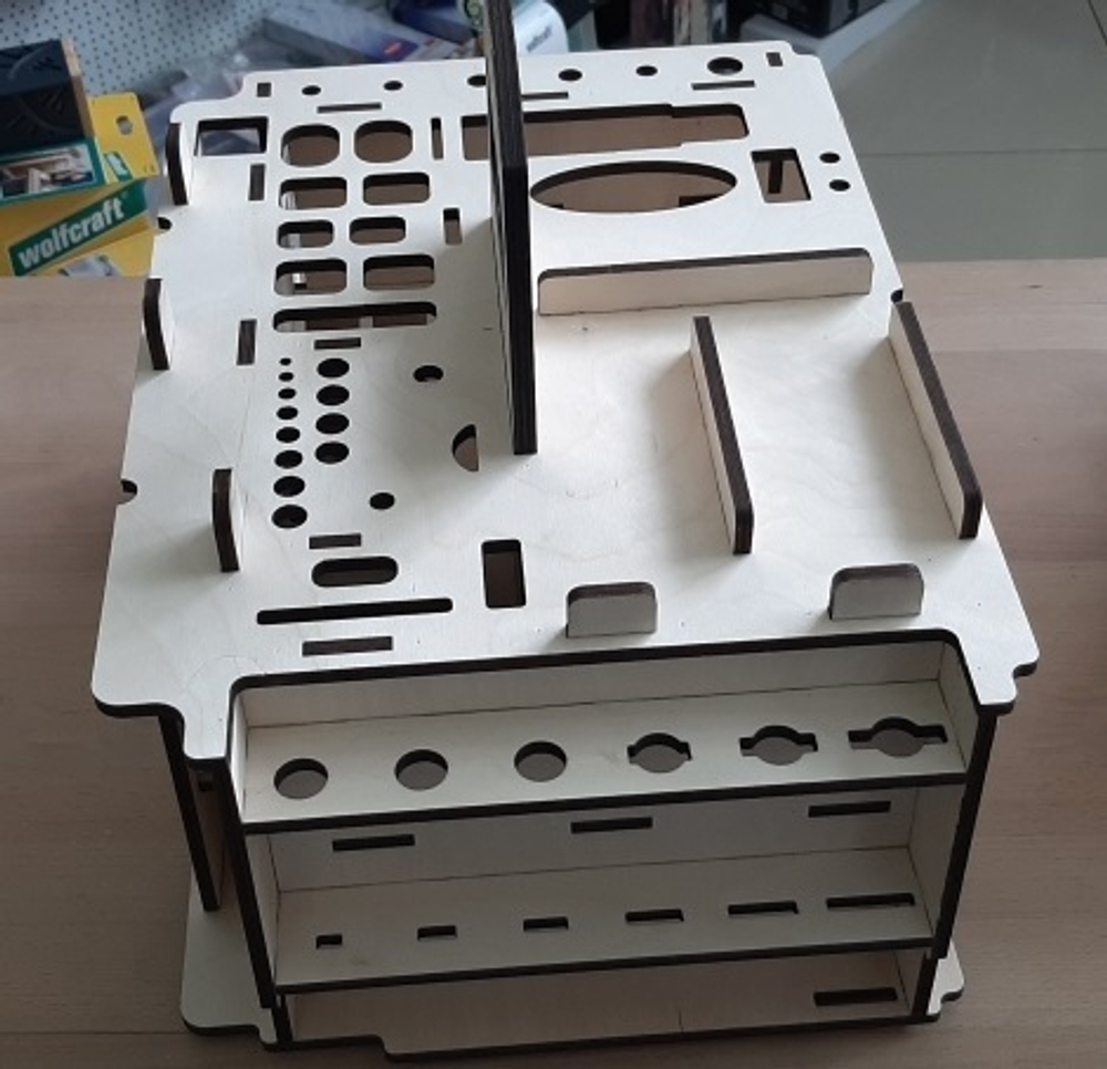 Вкладыш органайзер деревянный (подходит для систейнера Festool  SYS3 M 337) ArMa-18
