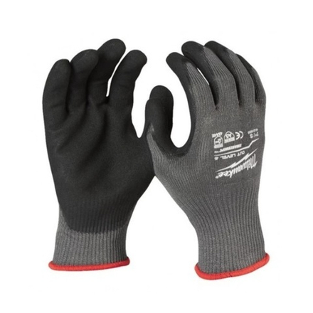 АКЦИЯ ЗИМА 2026! Перчатки 1 пара с защитой от порезов 5 уровень размер L / 9 MILWAUKEE 4932471425