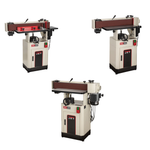 Новинка! Профессиональный станок ленточный для шлифования кантов JET OES-689 220В 2,2 кВт, напольный, для скругленных поверхностей, обдирки деревянных деталей JR036