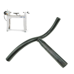 Новинка! Подручник для токарного станка S-образный ПЕТРОГРАДЪ 330 мм х D20 мм, стержень D25,4 мм х 150 мм М00017103