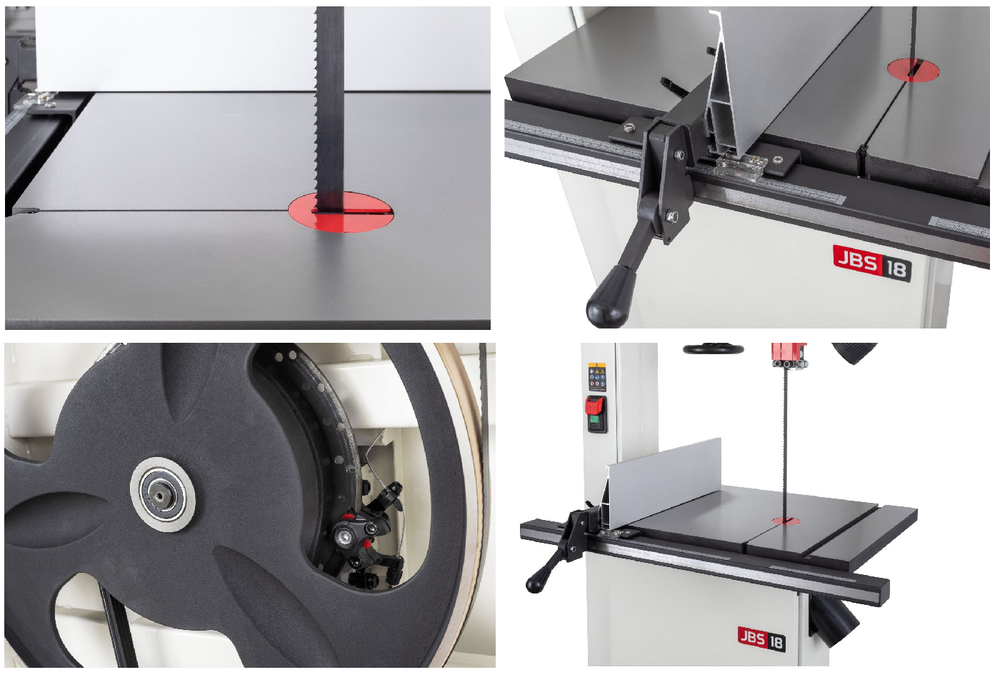 Новинка 2025! Ленточнопильный станок 220 В (Ленточная пила профессионального класса) JET JWBS-18SFX-M 2,8 кВт JR005