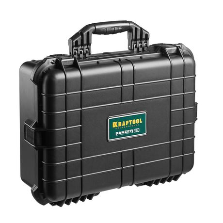 Новинка! Ящик пластиковый ударопрочный / КЕЙС KRAFTOOL Panzer 510 х 400 х 190 мм, степень защиты IP55, для хранения и транспортировки ручного инструмента 38251-20