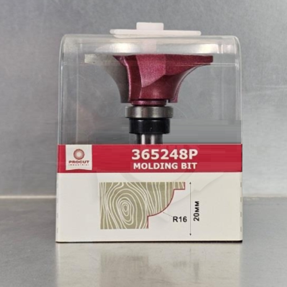 Новинка! Фреза молдинговая верхний подшипник PROCUT R=16 D=56,2x20x68 S=12 365248P