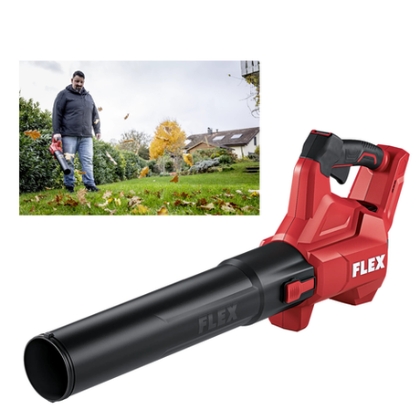 Новинка! Аккумуляторная воздуходувка FLEX GBL 790 18-EC для листьев, мусора на приусадебном участке и строительной площадке 531278