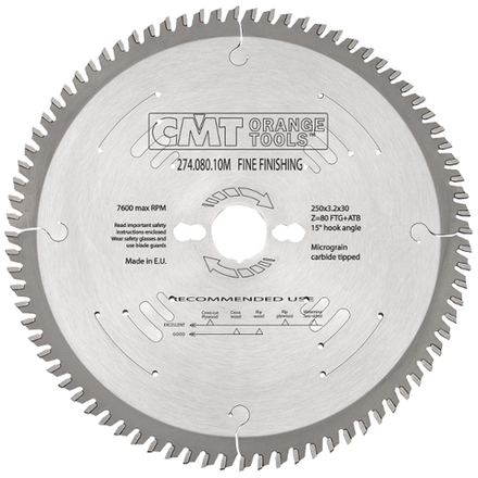 Диск пильный 300 x 30 x 3,2 / 2,2 15 1FTG 4ATB Z100 CMT 274.100.12M