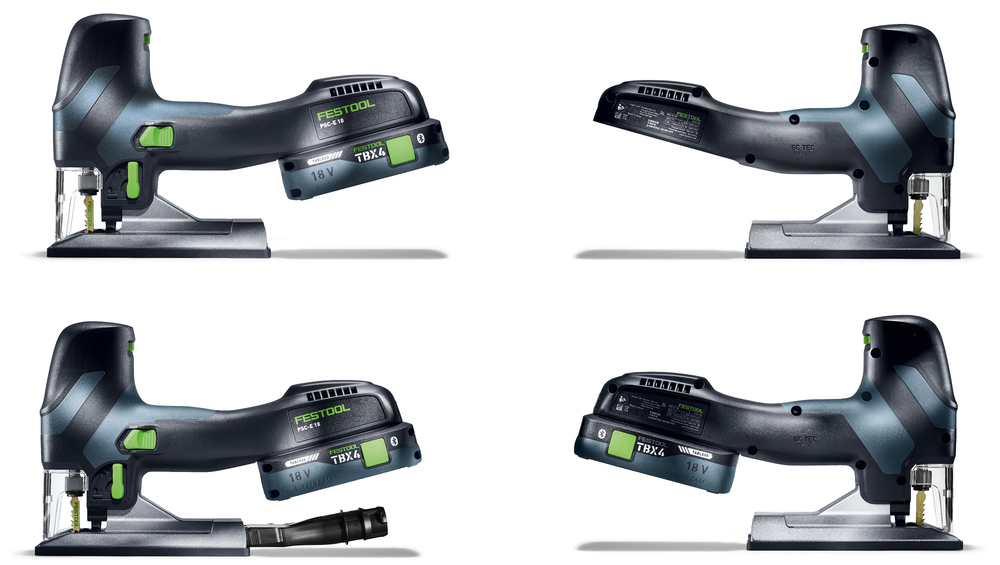Новинка 2026! Аккумуляторный маятниковый лобзик FESTOOL PSC-E 18 EB-Basic в систейнере SYS3 M 187, глубина реза до 40 мм 578521