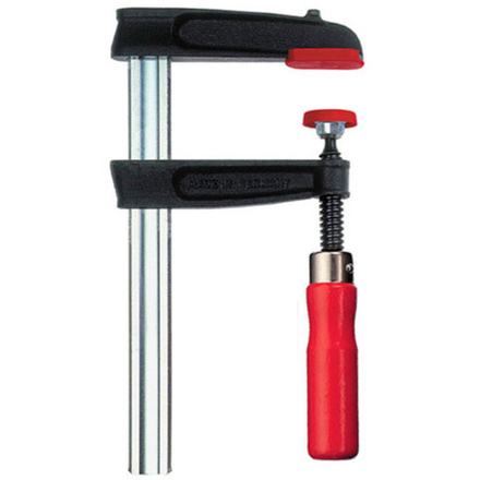 Струбцина из ковкого чугуна TPN 600 / 175, 5.5 кНс надежной деревянной ручкой BESSEY BE-TPN60S17BE