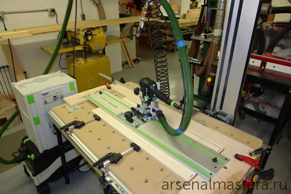 Шина-направляющая Festool FS 1400/2-LR 32 с отверстиями шаг 32 мм 496939