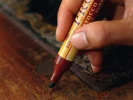 Ретуширующий карандаш PROFIX с морилкой для реставрации цвет 58 Палисандр Borma EN0800PA