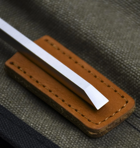 Новинка! Набор стамесок серия Волга 4 штуки 6, 10, 16, 26 мм в сумке - скрутке ПЕТРОГРАДЪ М00024160