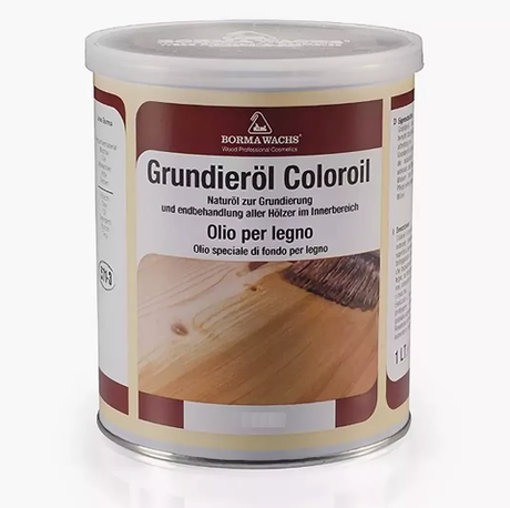 ЧЕРНАЯ ПЯТНИЦА ХИТ! Масляное покрытие для полов и паркета Grundierol 1 л цвет 12 темная вишня для внутренних работ Borma R3910-12