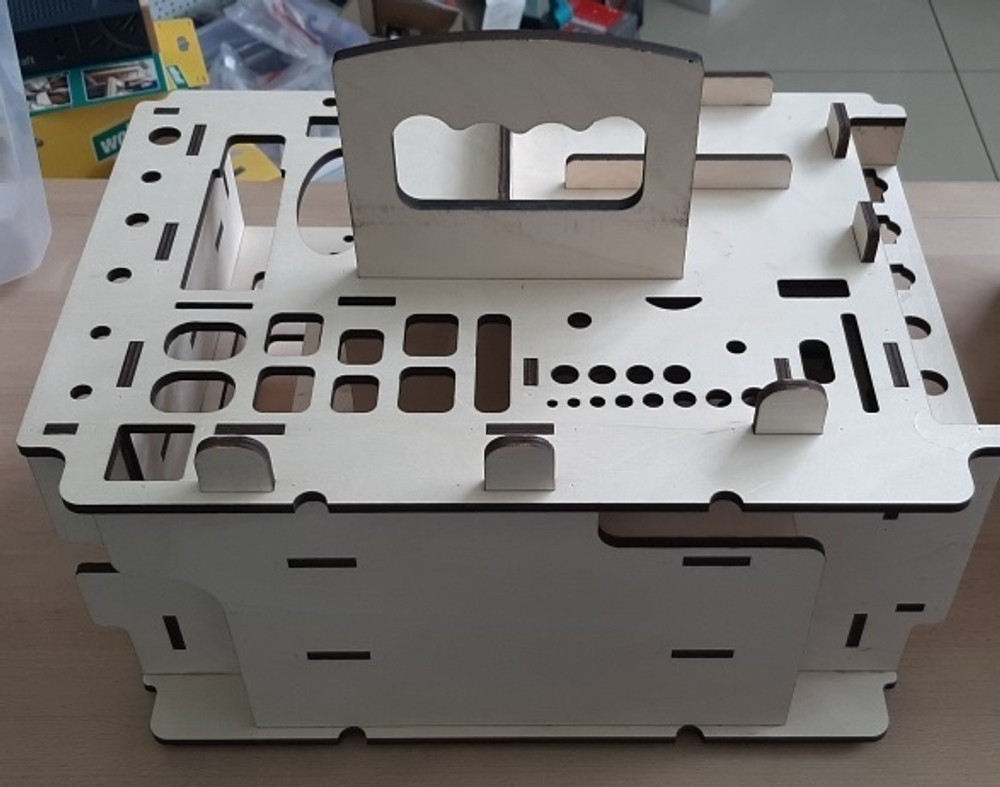 Вкладыш органайзер деревянный (подходит для систейнера Festool  SYS3 M 337) ArMa-18