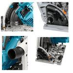 Новинка! Аккумуляторная погружная дисковая пила Makita 18В диск 165 /20 мм, для раскроя листовых материалов из древесины, алюминия, массивных деревянных панелей. для вырезания прямых углублений DSP600Z