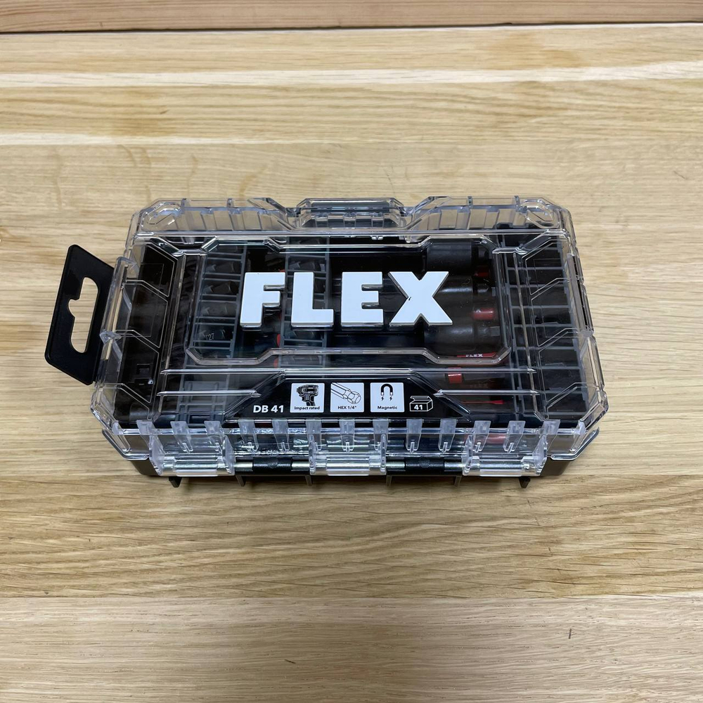 Новинка! Набор 41 предмет: 36 бит, адаптер, магнитные держатели STACK PACK DB 41 FLEX 530494
