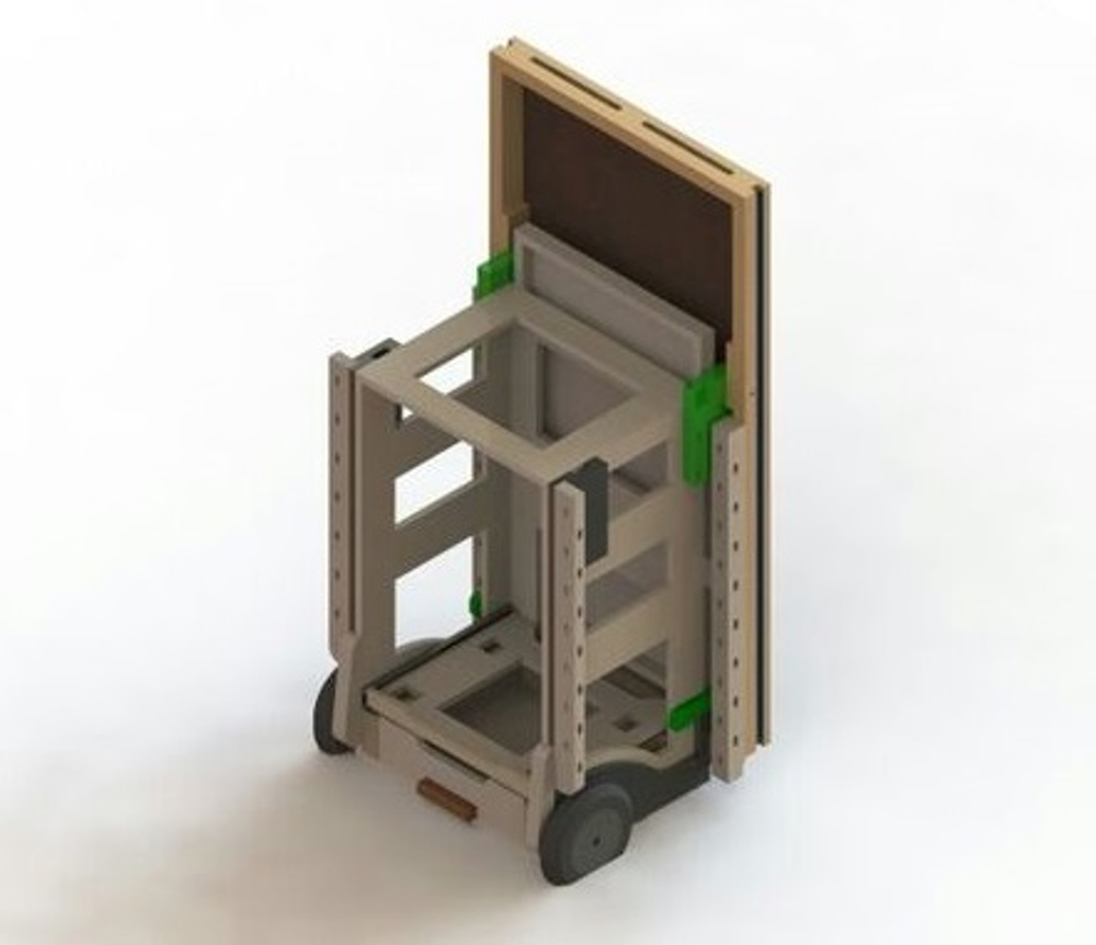 Многофункциональный стол для мастерской - идея стола Festool MFT 3