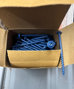 СКИДКИ ХИТ! Саморезы Blue-coating синее покрытие 2 - 1/2 дюйм 64 мм 200 шт. Uniqtool UTS-ZML-B-200