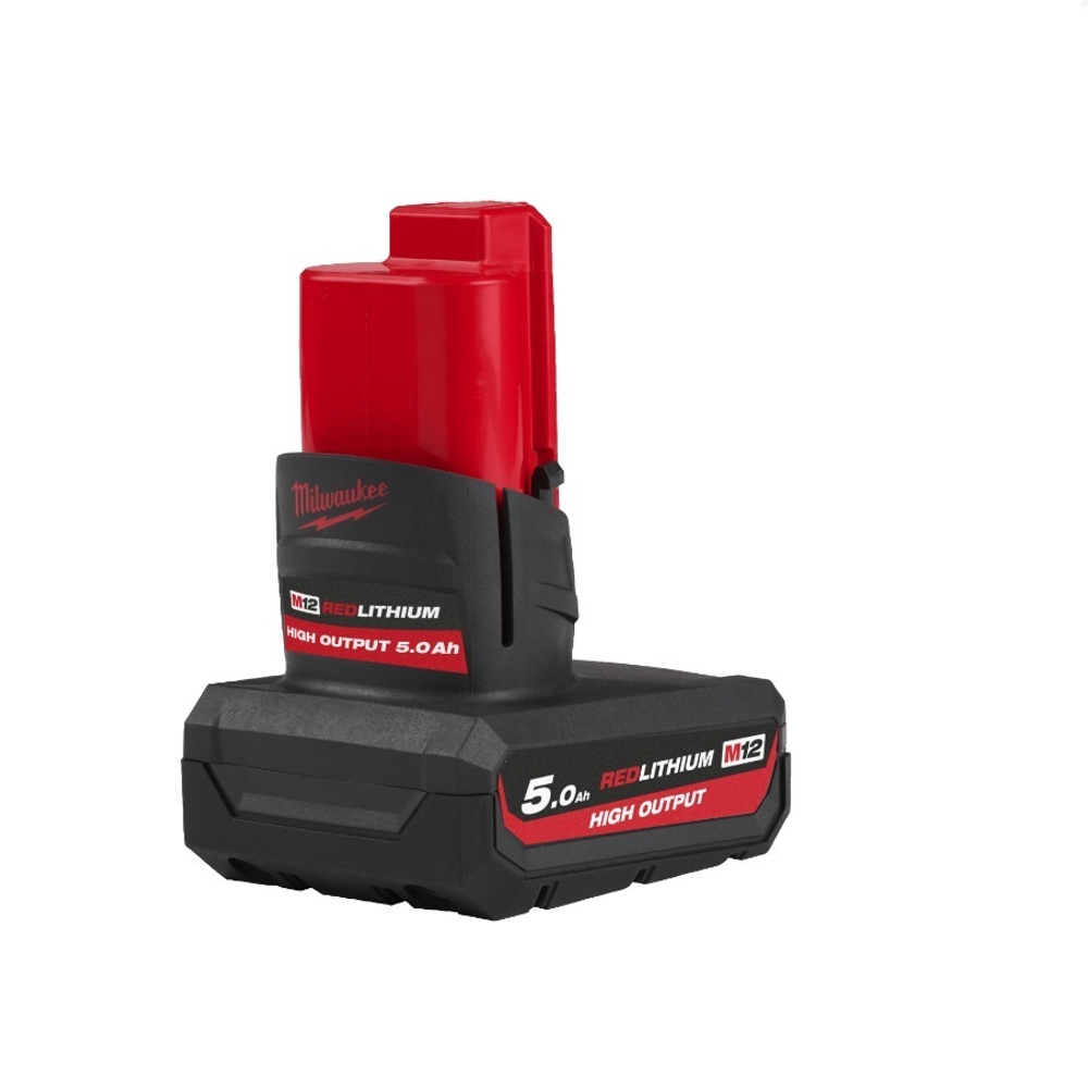 Аккумулятор M12 HB5 High Output Li-ion емкость 5 Ач MILWAUKEE 4932480165