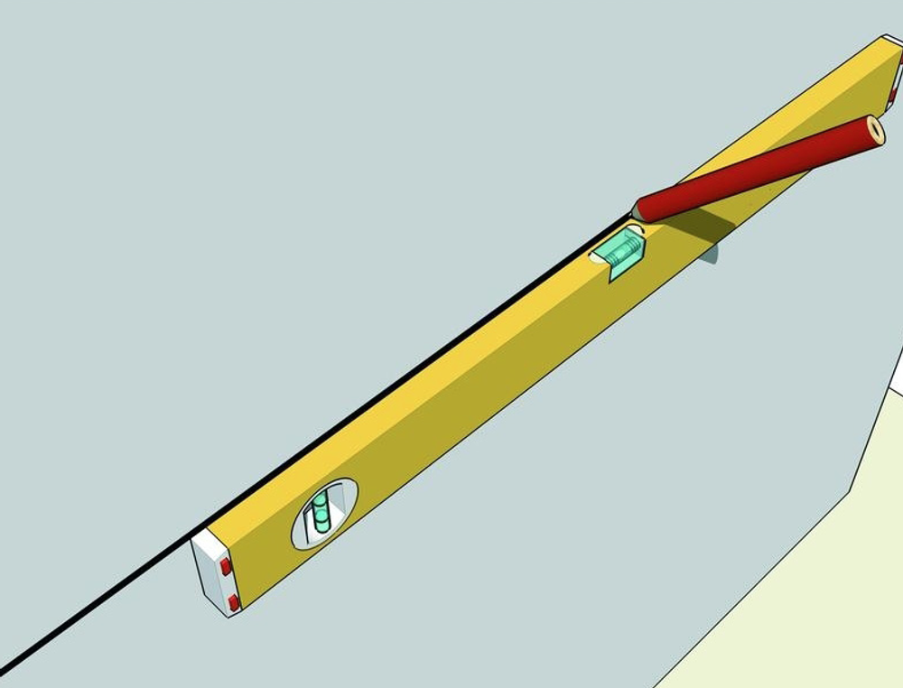 Уровень сантехника STABILA  80M Installation  60 см 16881