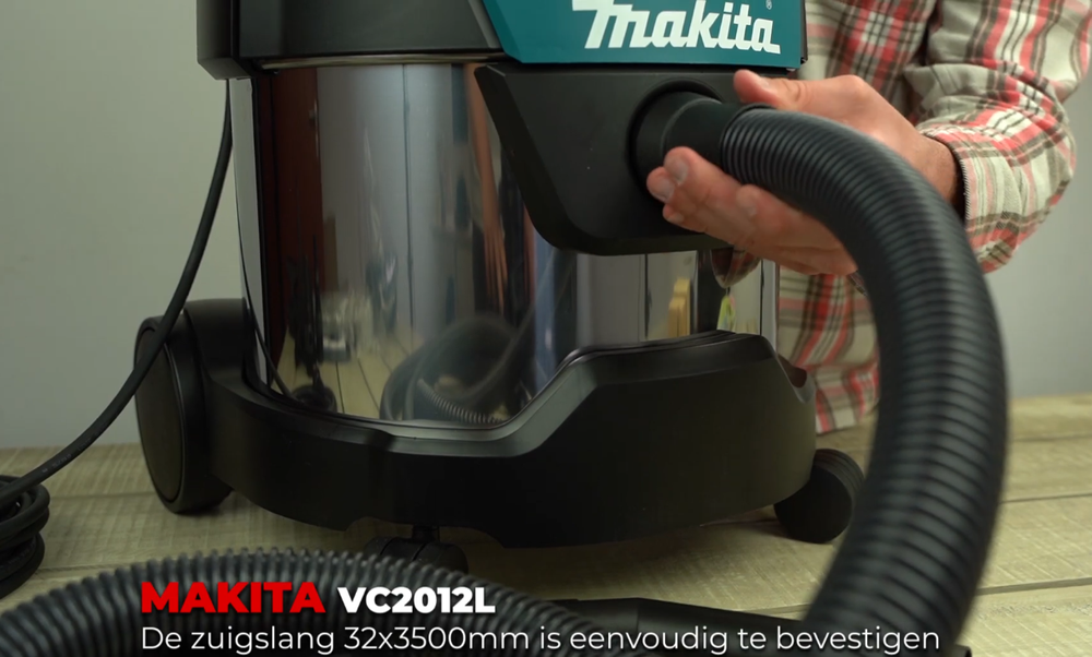 Новинка! Пылесос строительный Makita VC 2012L 1 кВт 20 л, L-класса, для сухой и влажной уборки. Может работать в паре с электроинструментом мощностью до 2600 Вт VC2012L