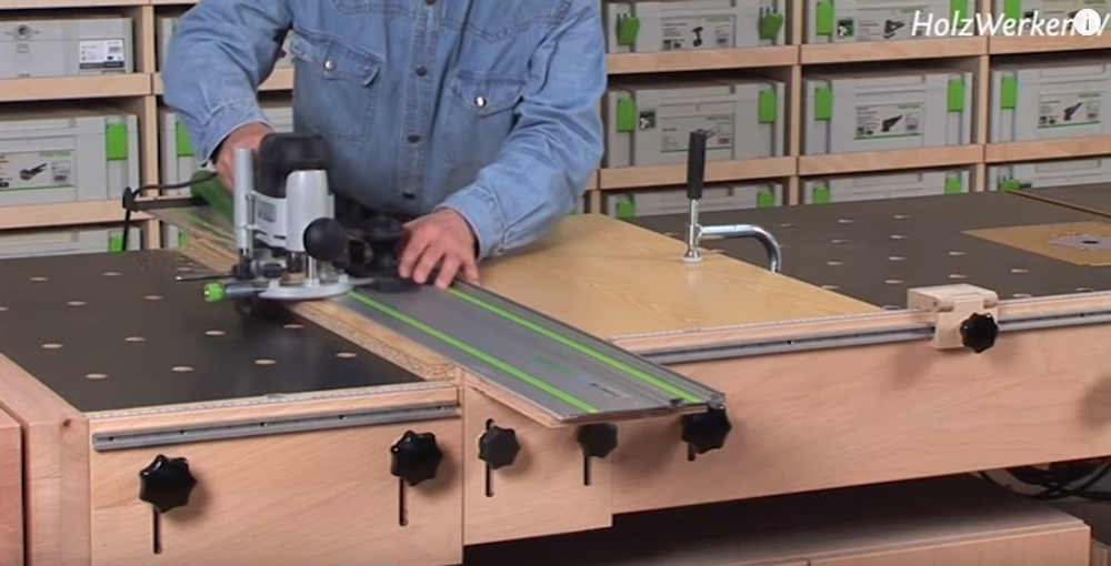 Многофункциональный стол для мастерской - идея стола Festool MFT 3